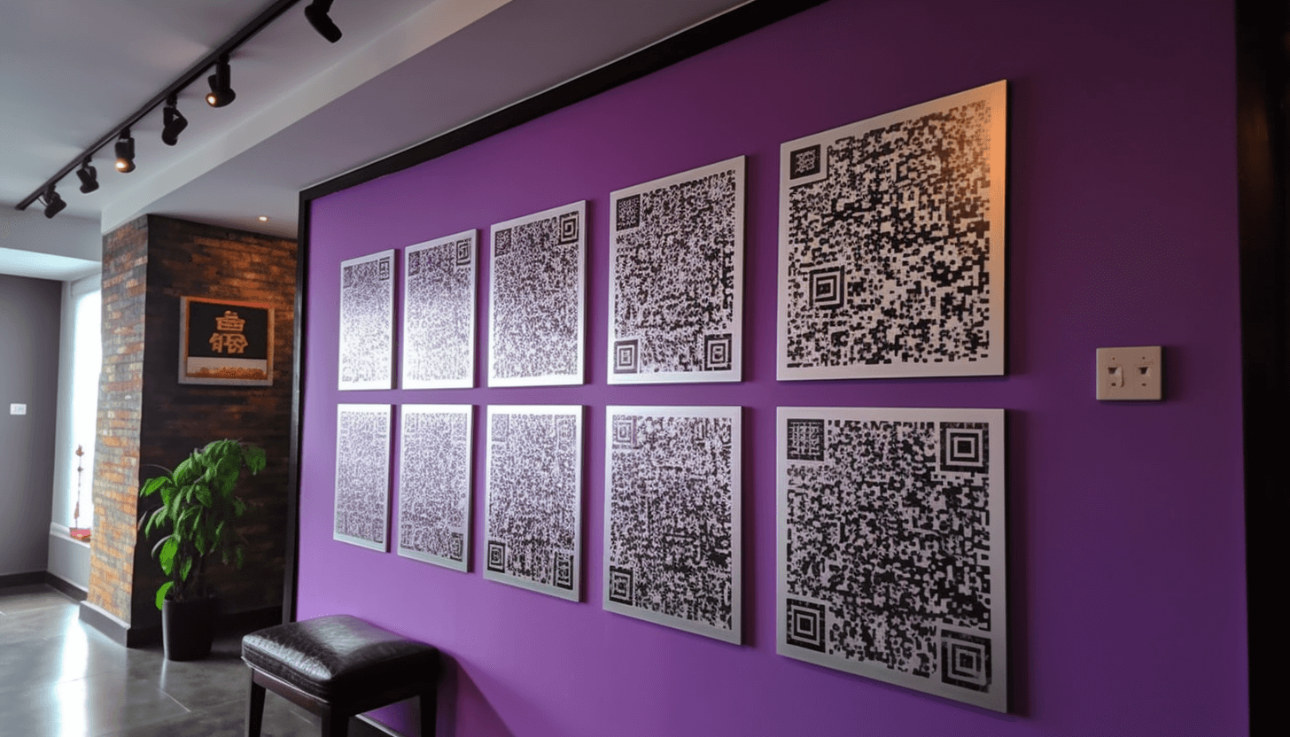 QR code for vacant positions