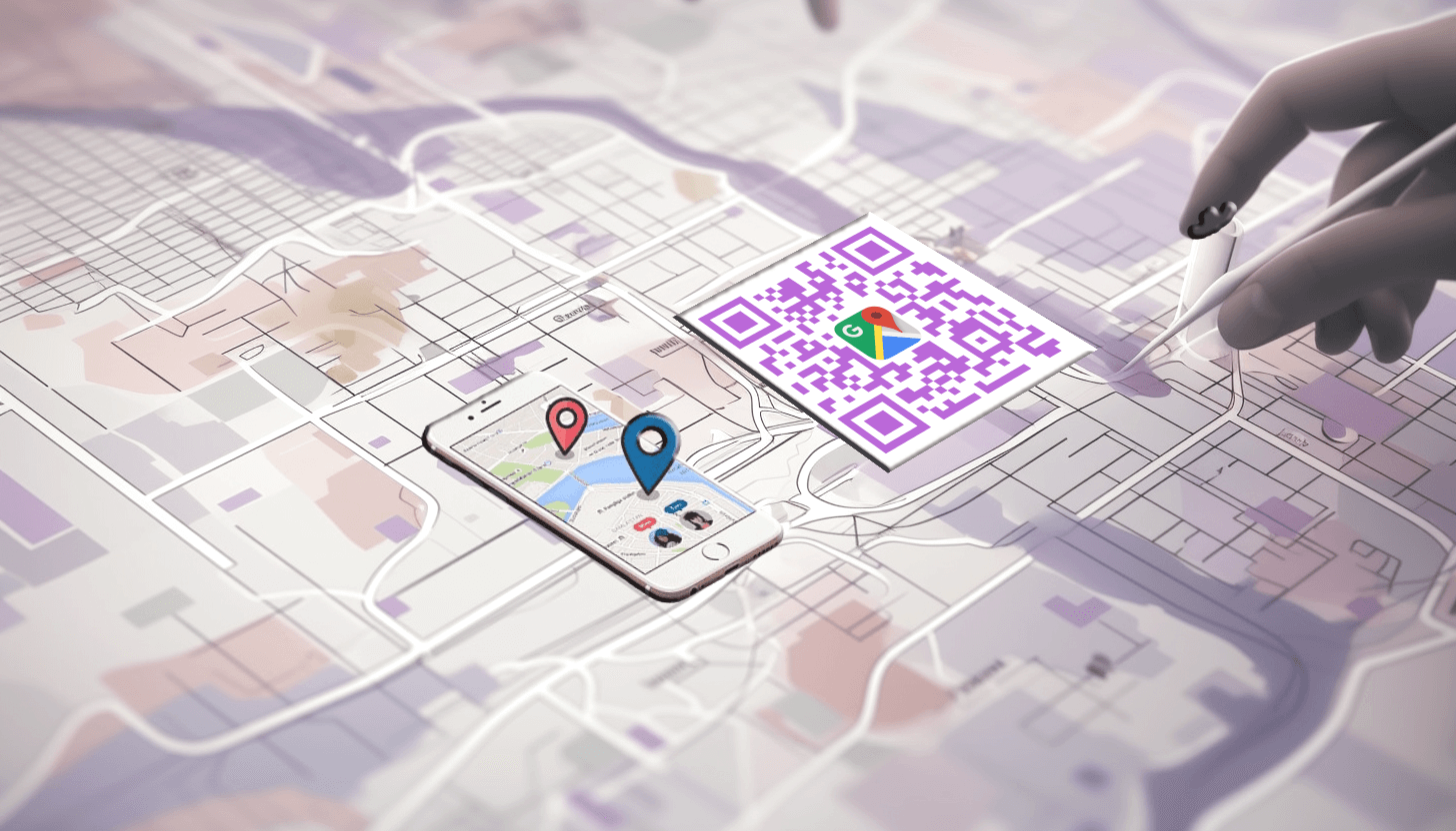 Map to a QR code for free