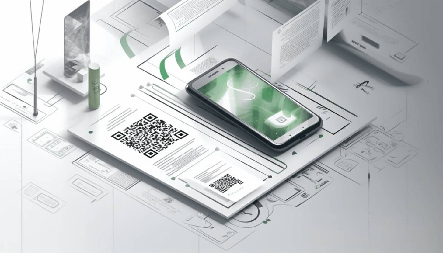 Using QR code generator