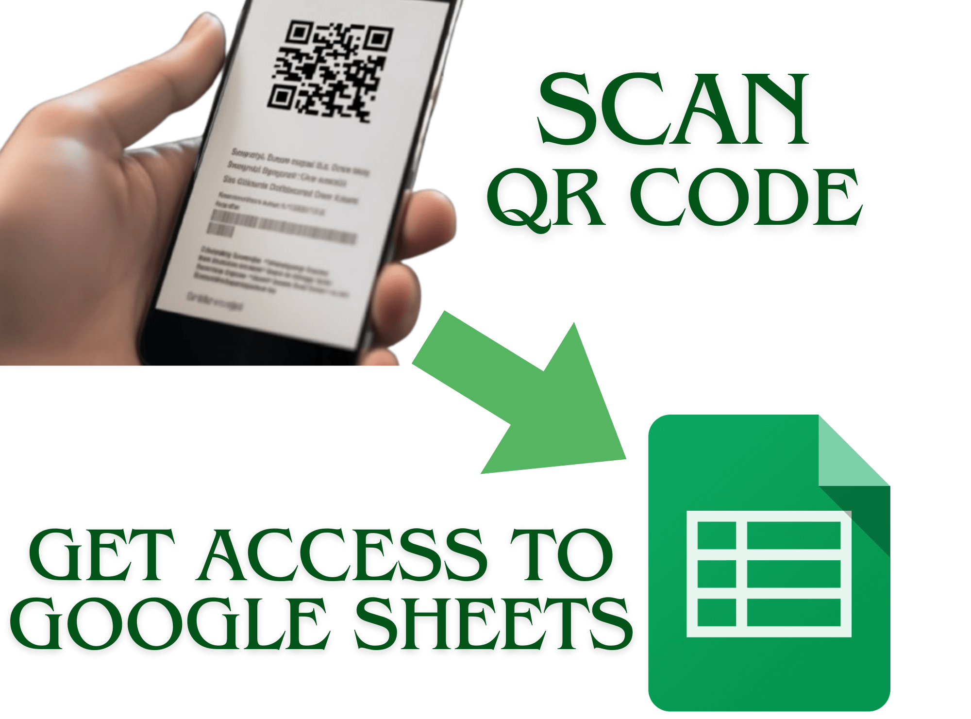 Converting a Google Sheets link to a QR code