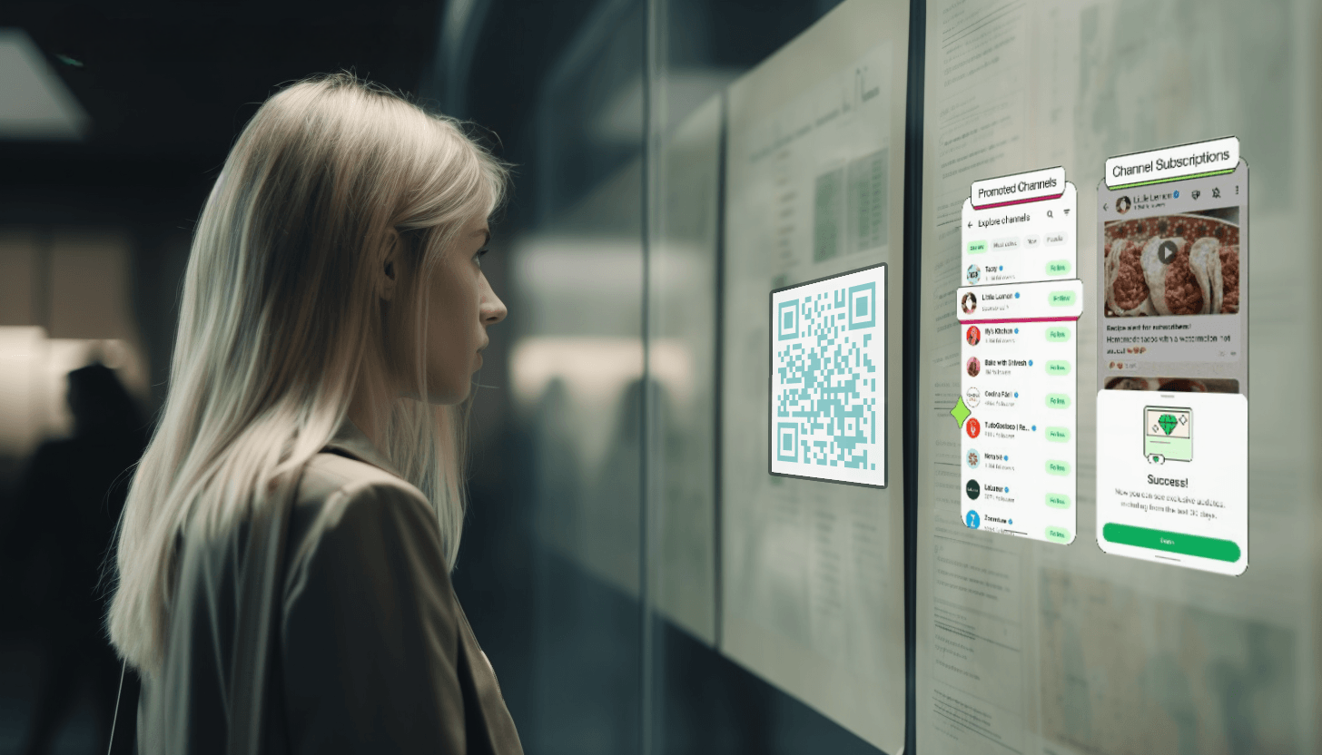 QR codes for conversations