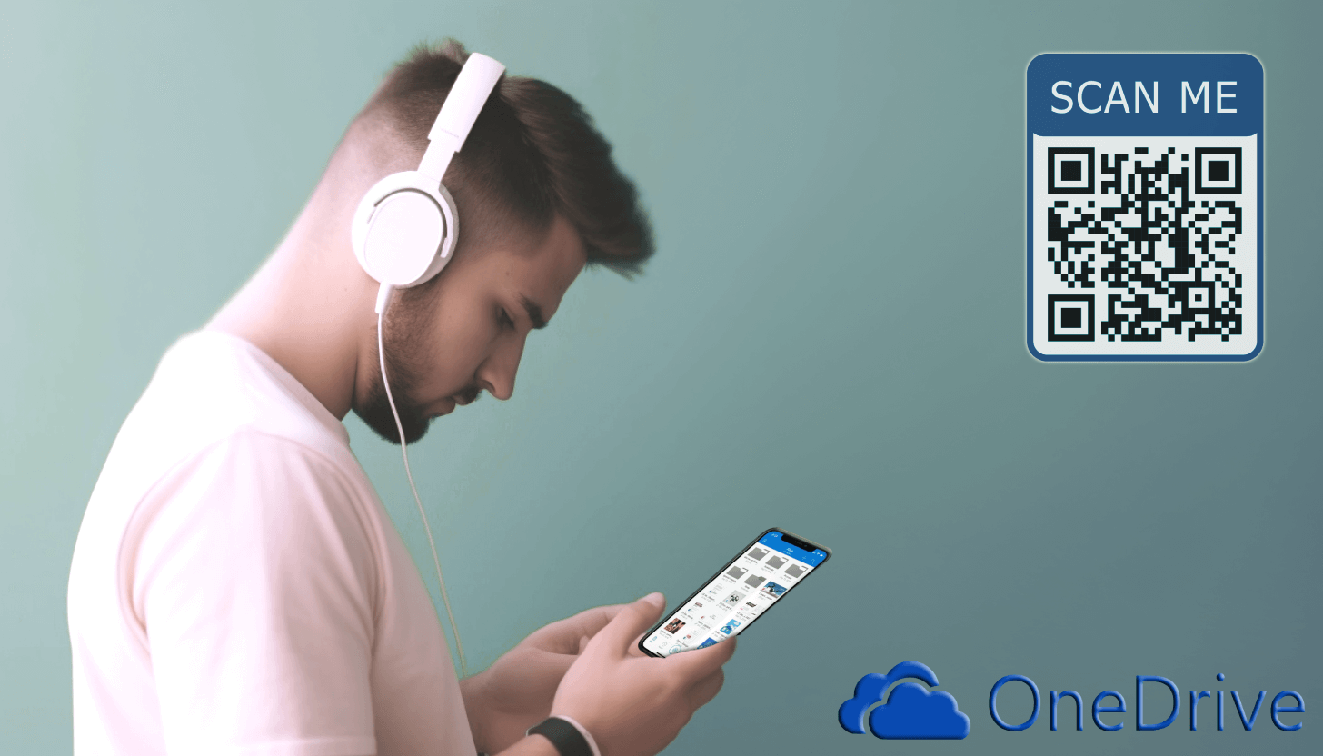 OneDrive audio to a QR code