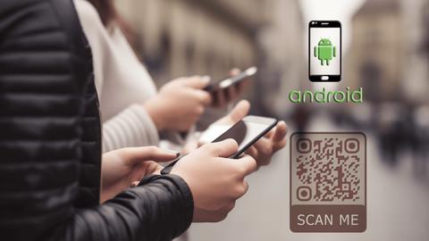 Scan QR code on Android