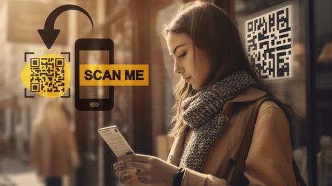 Open a QR code now