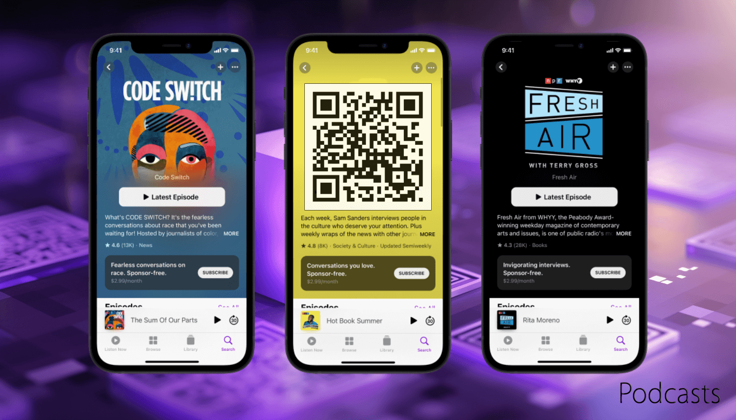 Create an Apple Podcasts QR code