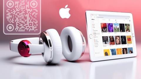 Make QR codes for Apple Music