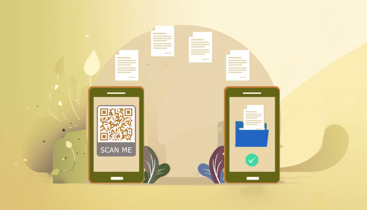 Convert files to a QR code