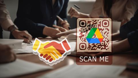 QR codes for work