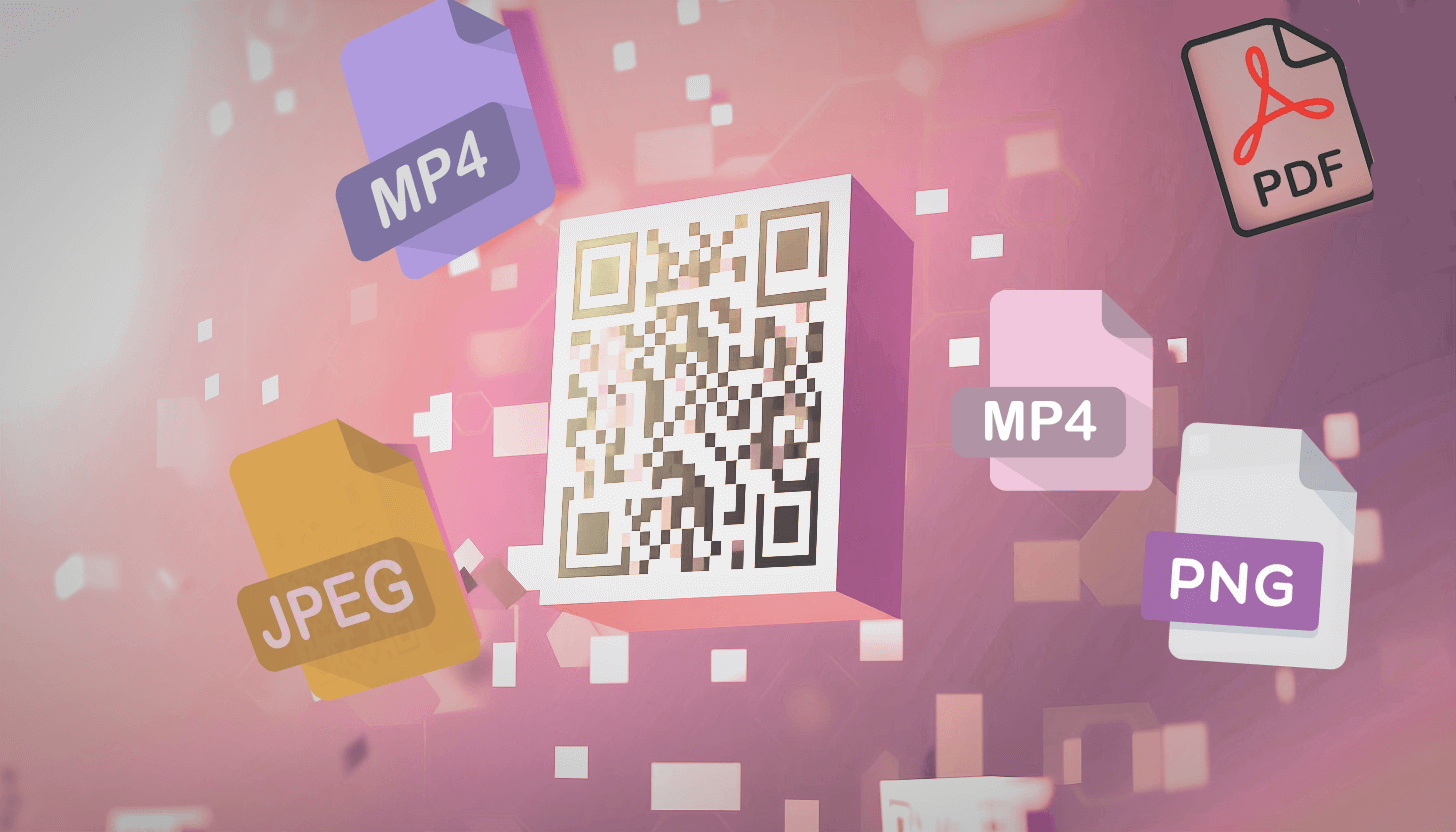 QR code to share files