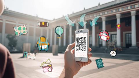 QR codes in tourism 