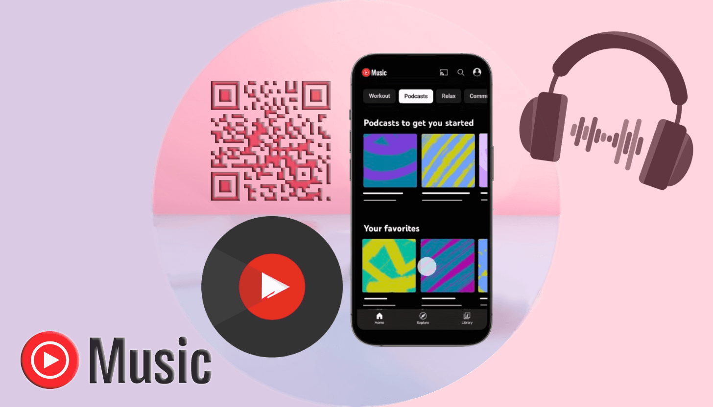 QR codes with podcasts