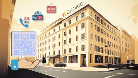 QR codes for hotels
