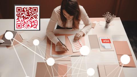 PDF files to QR