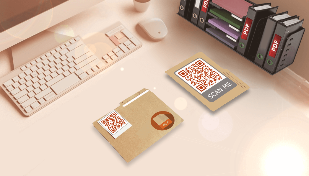Using PDF QR codes