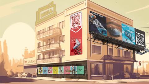 Shopping mall QQ codes