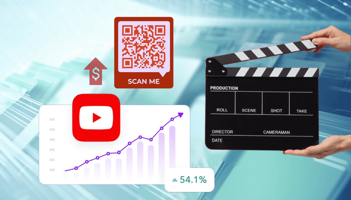 Generate QR codes for video
