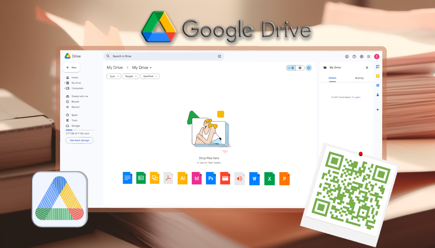 Drive QR codes