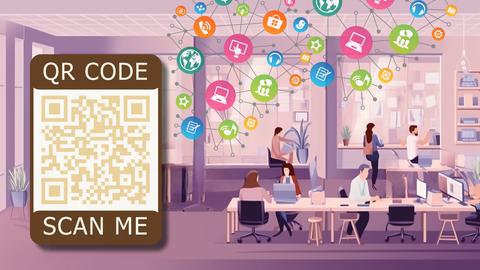 Benefits of QR codes for office