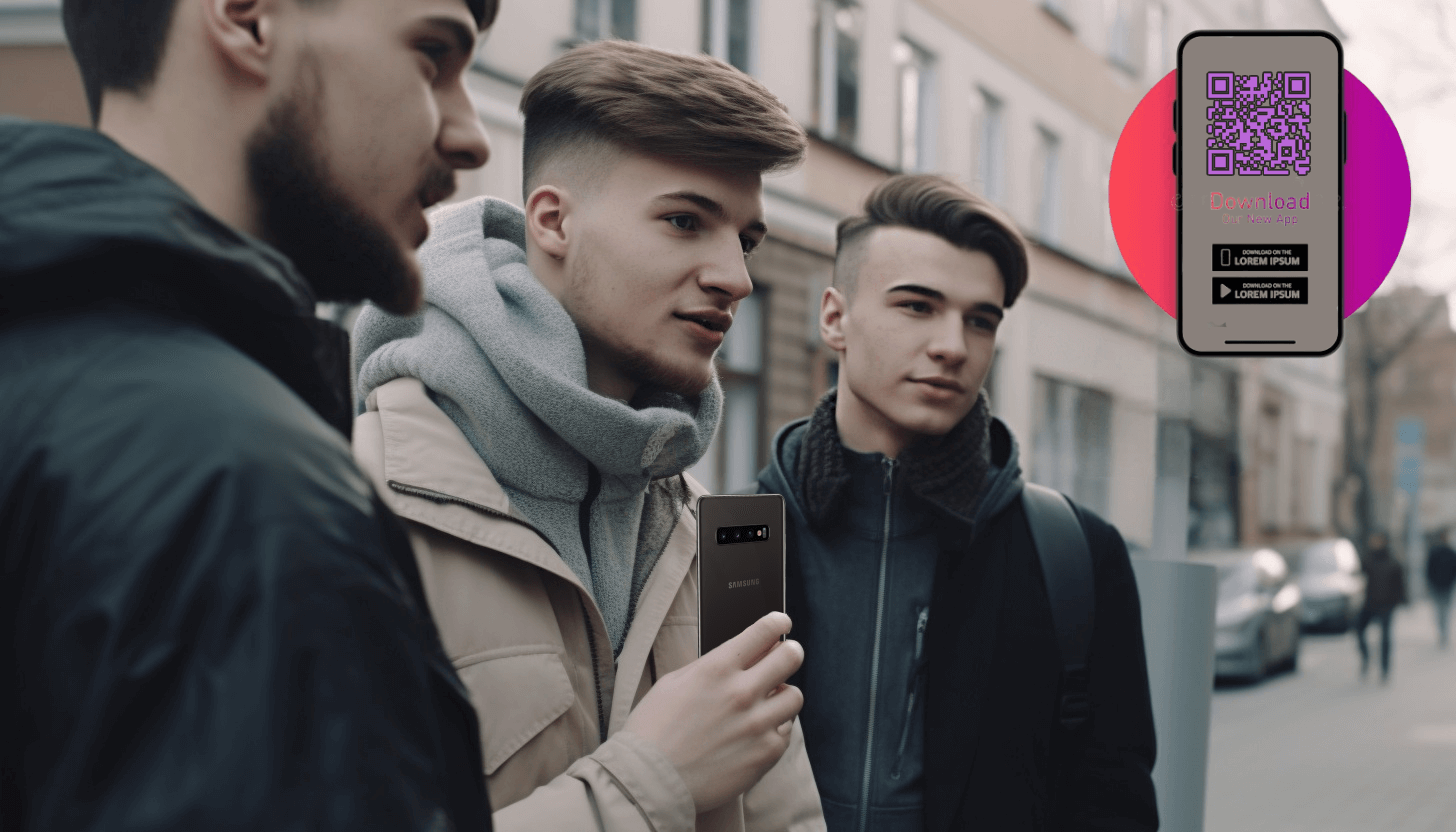 App promotion with QR codes