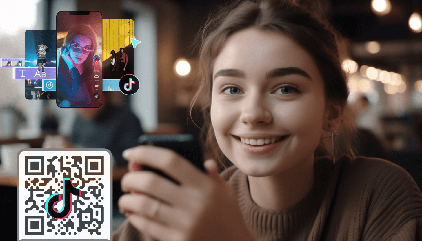 Easy QR codes for TikTok