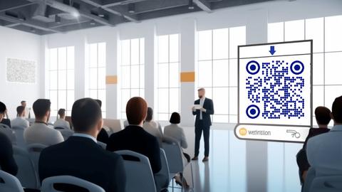 Slides QR code particularities