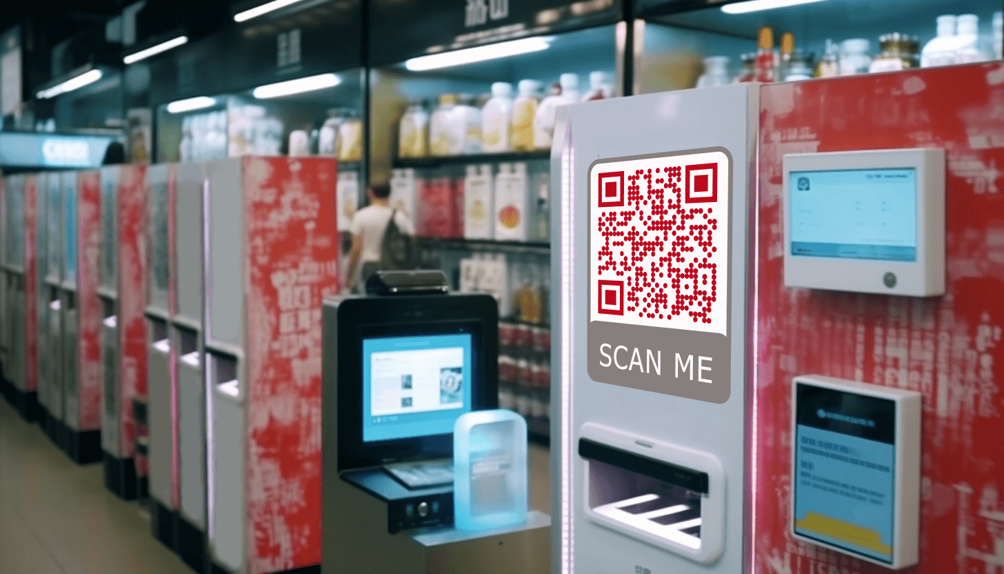 Sales promotion with QR codes