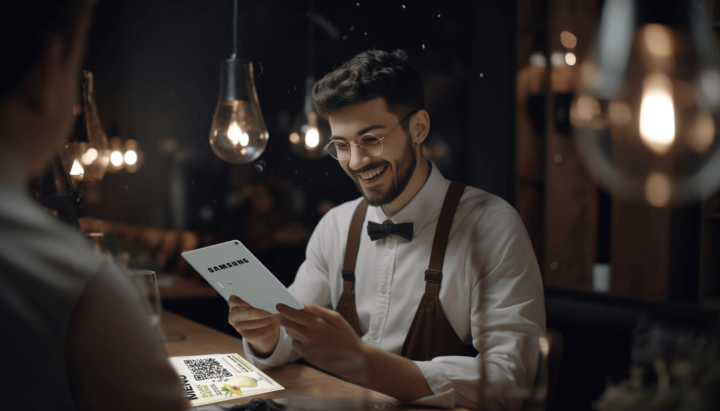QR codes for restaurant business