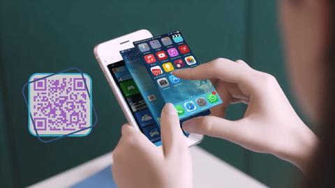 QR codes for apps' users