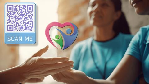 QR codes in charity