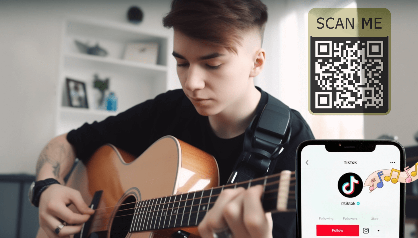 Add TikToks to QR codes