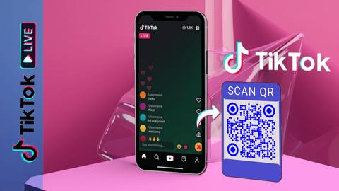 TikTok Live QR codes