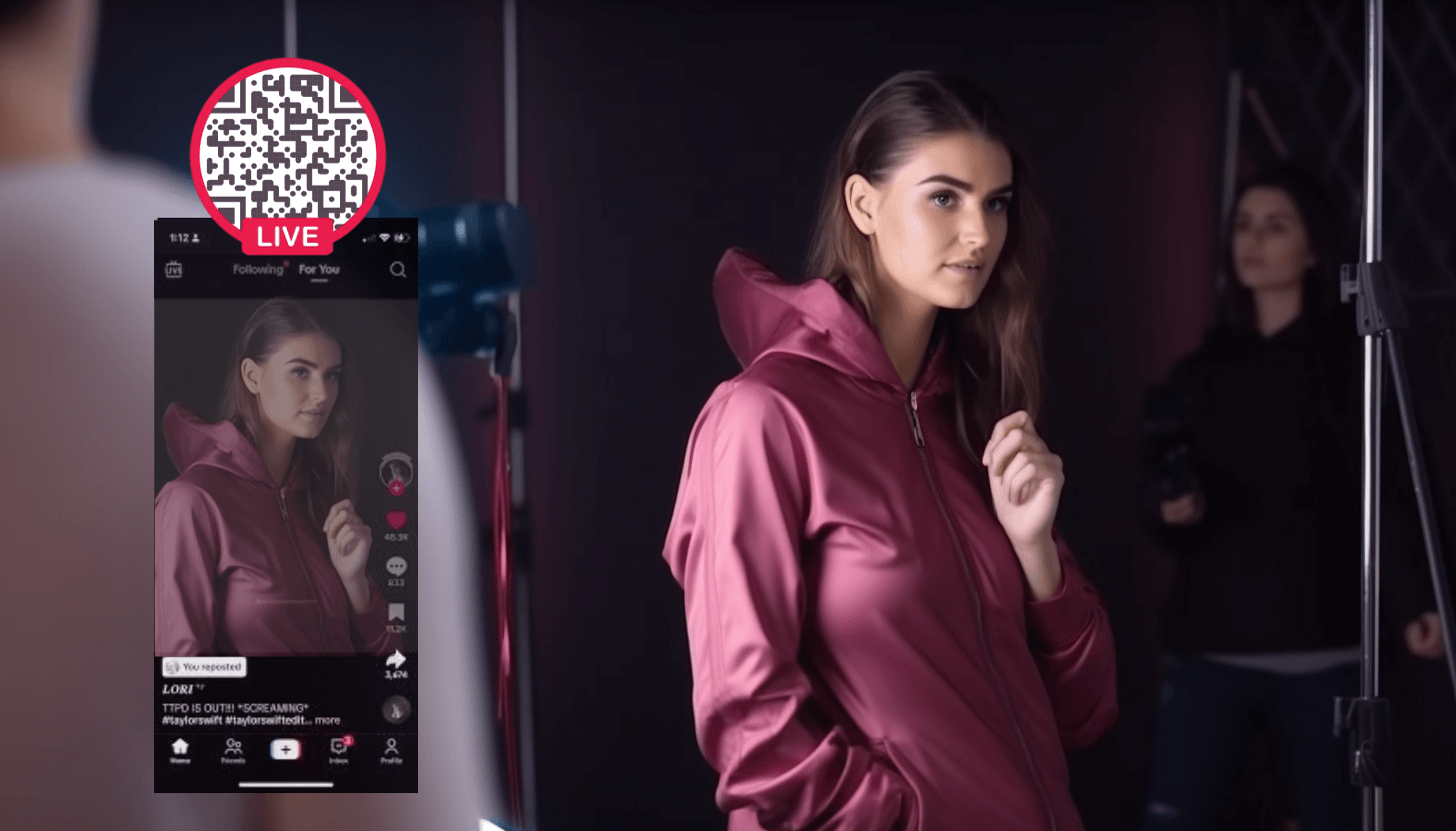Create a QR code with a link