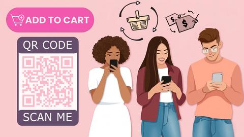 QR codes for purchases