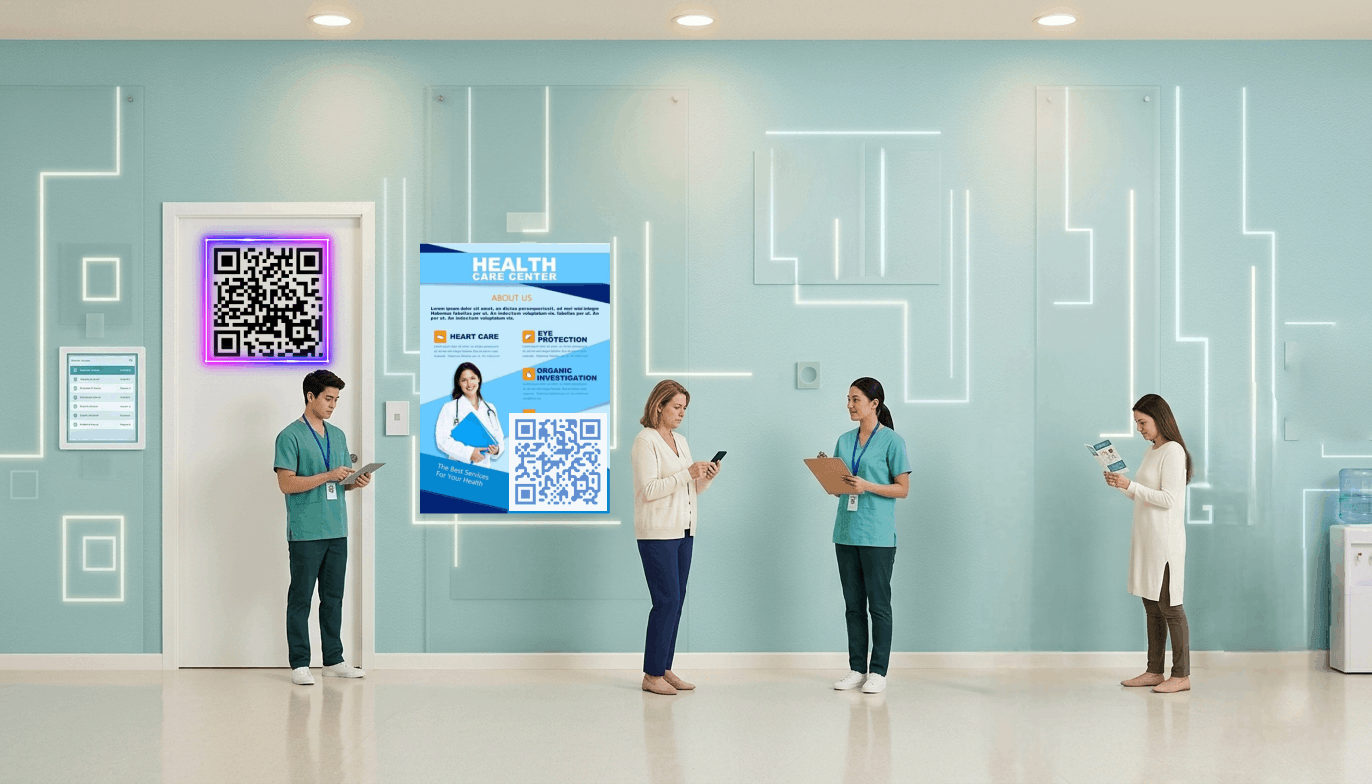 Benefits of QR codes for nurses and doctors