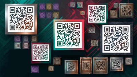 QR codes scanning