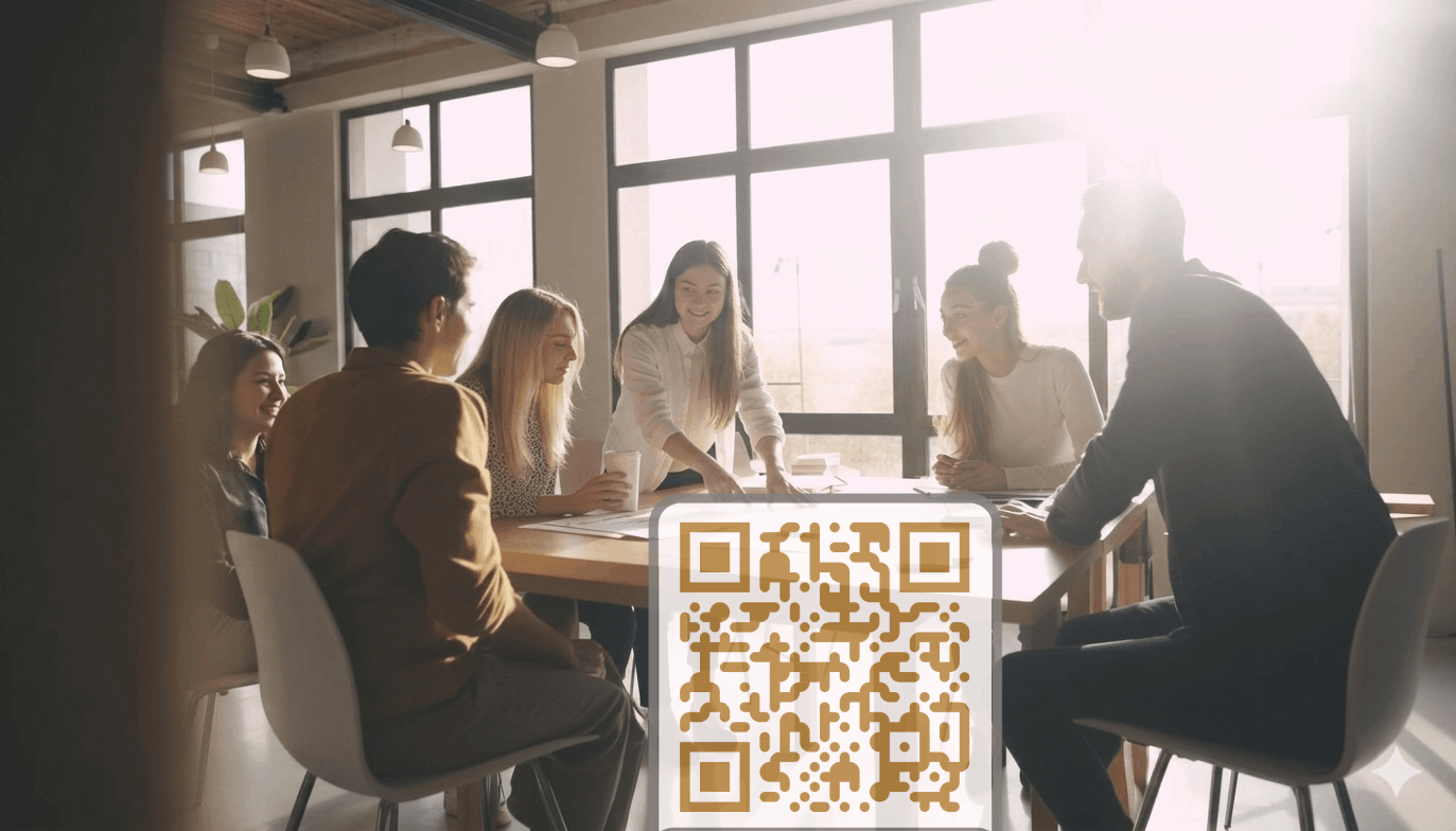 Communication via QR codes