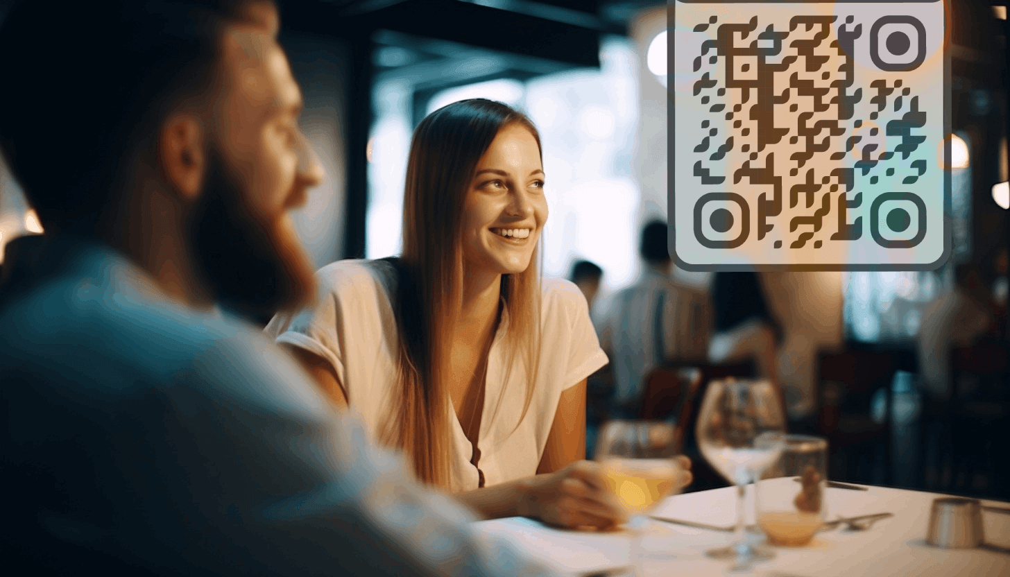 Increase an average check with a QR code