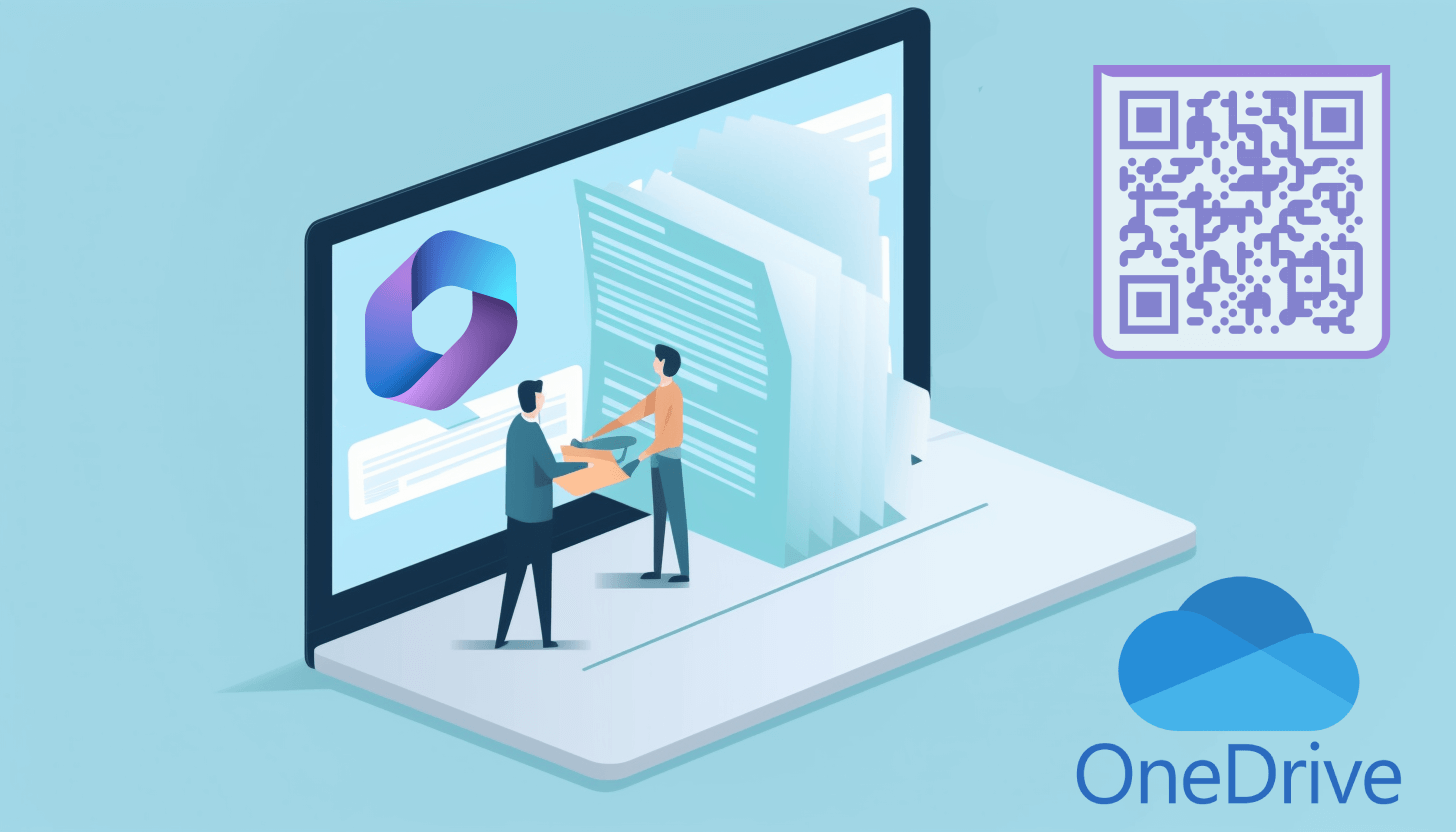 Create a QR code for OneDrive