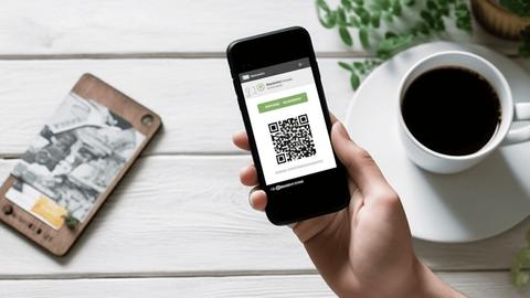 Convert an image to a QR code