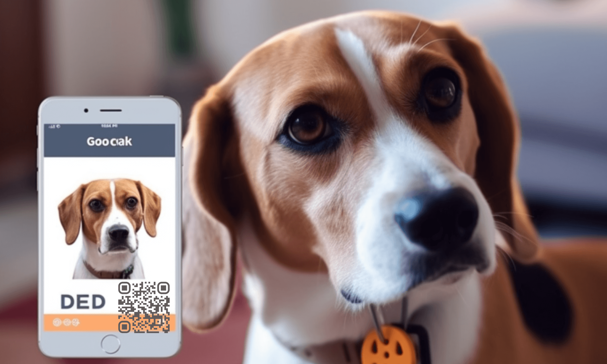 QR codes with texts