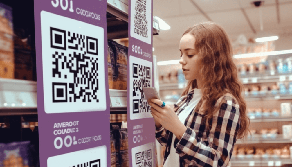 Text QR code