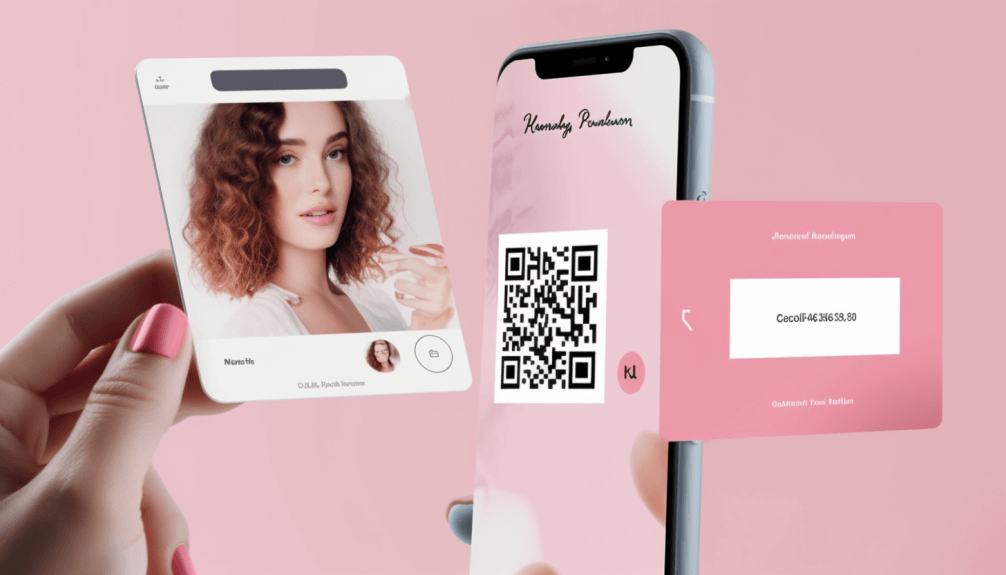 QR codes for software