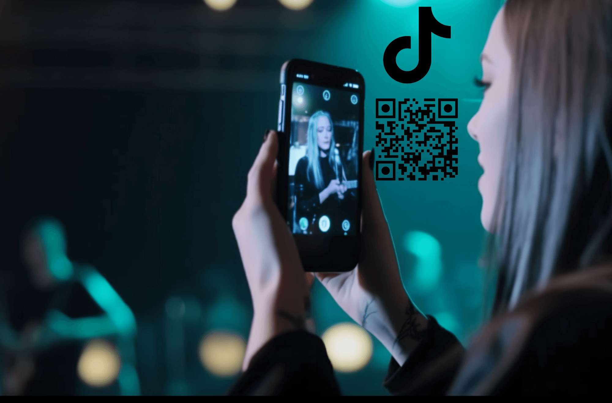 Free QR codes for TikTok