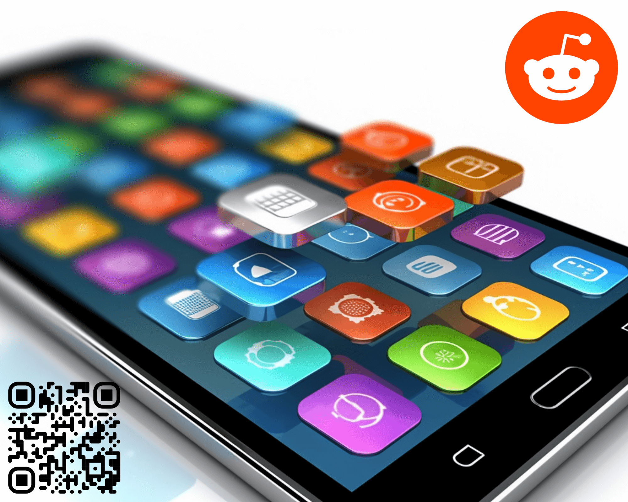 Create a QR code for Reddit