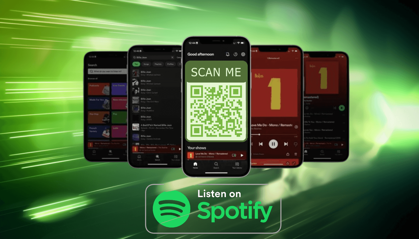 Free Spotify QR codes