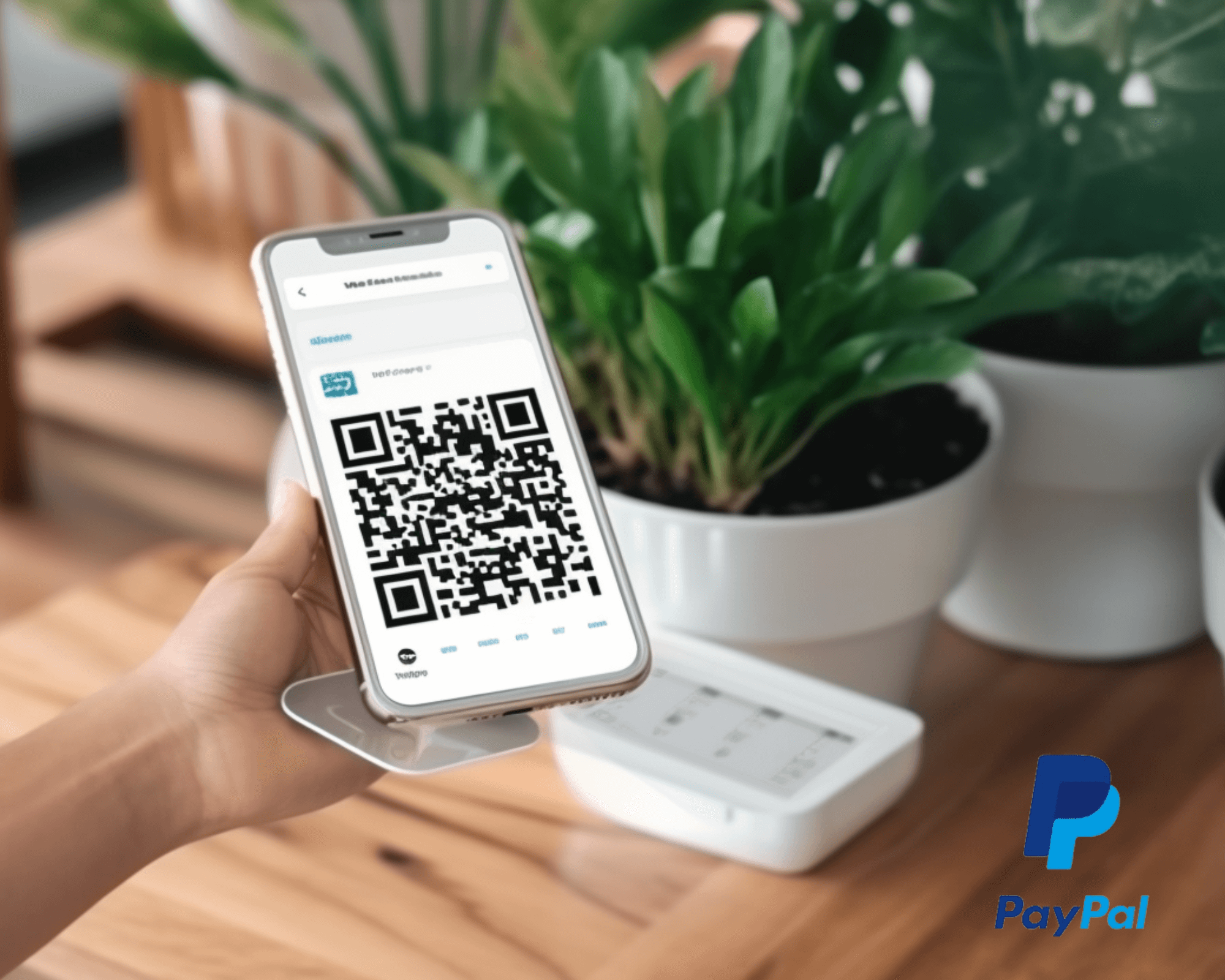 Make a QR code for Paypal