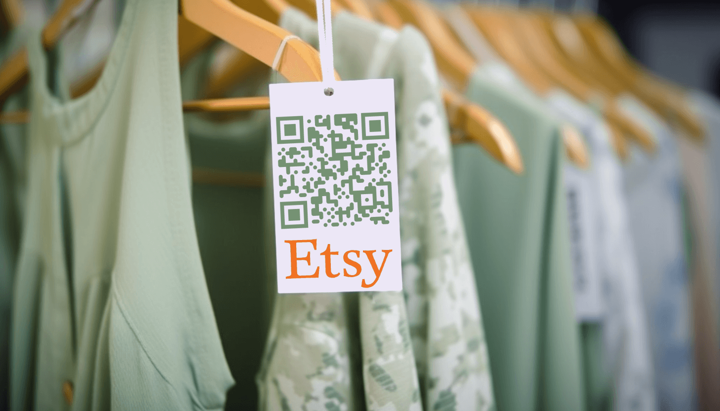Create a QR code for Etsy