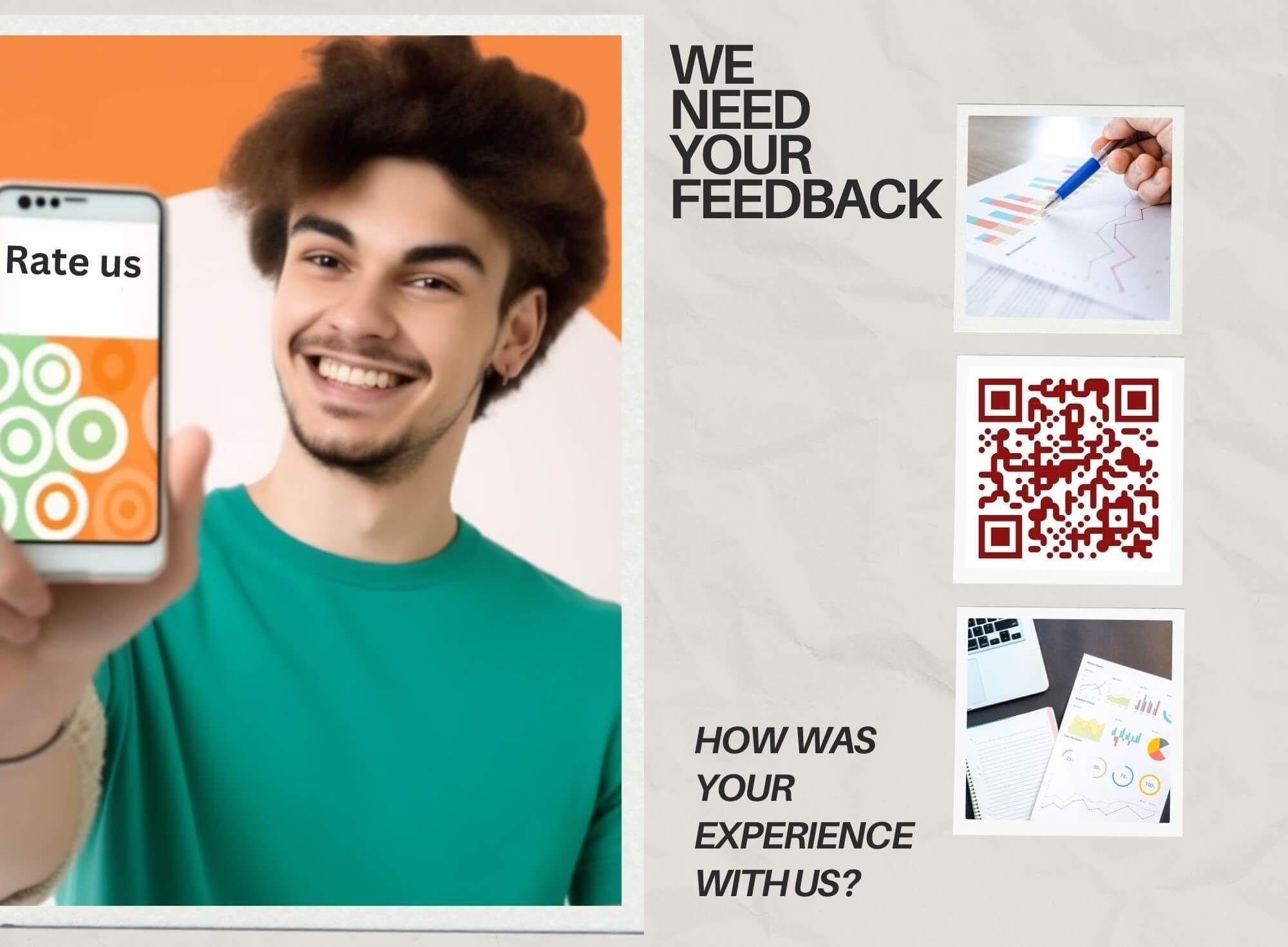 QR code with a survey for free