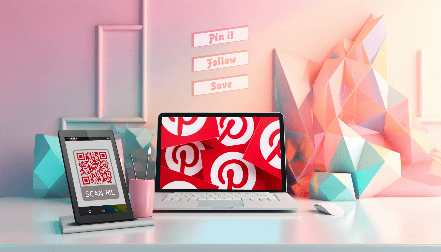Free QR code for Pinterest