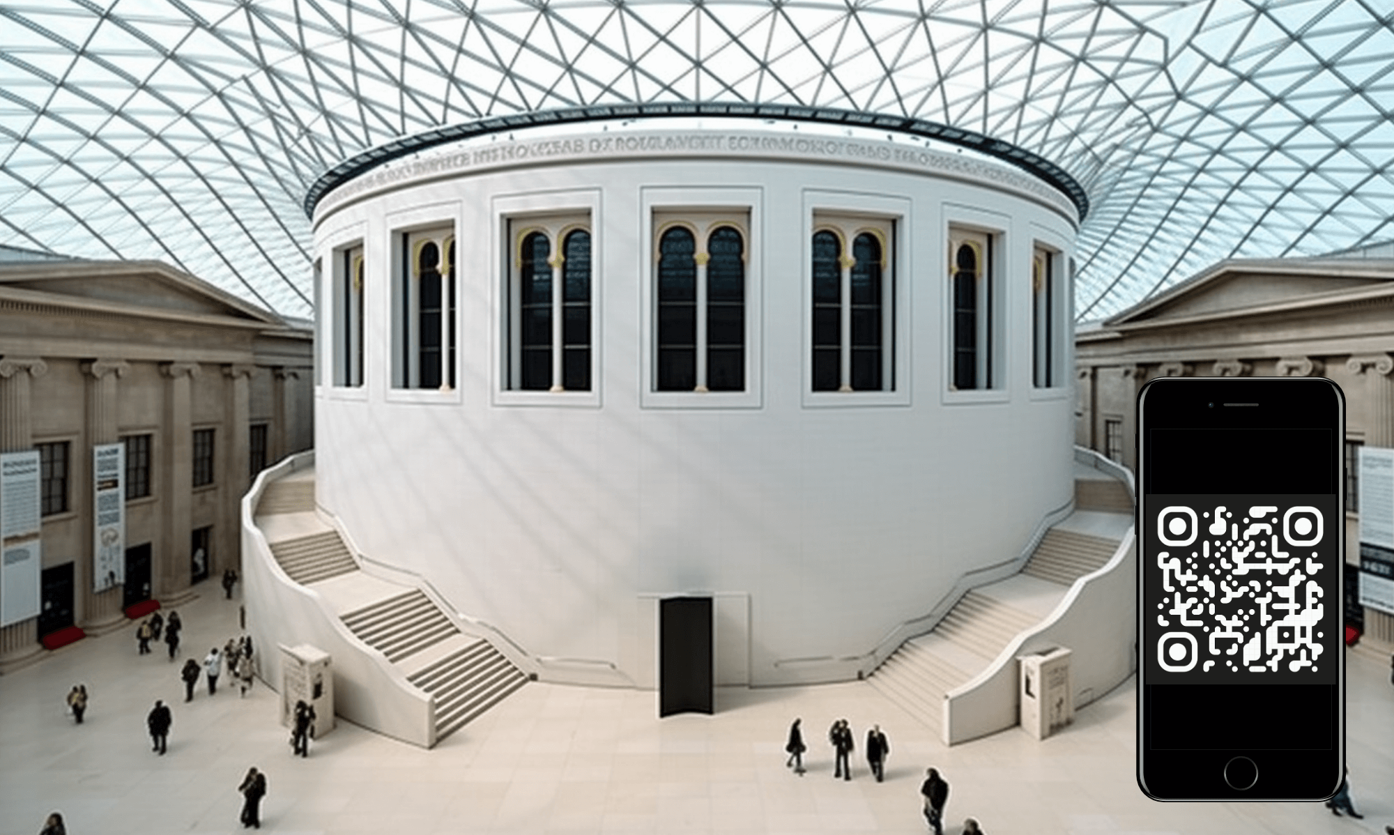 QR code generator for art galleries